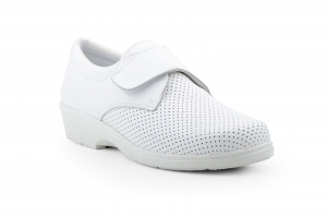 Zapato Mujer Piel Perforada Famacia  -  Ref. 29 FARMA Blanco