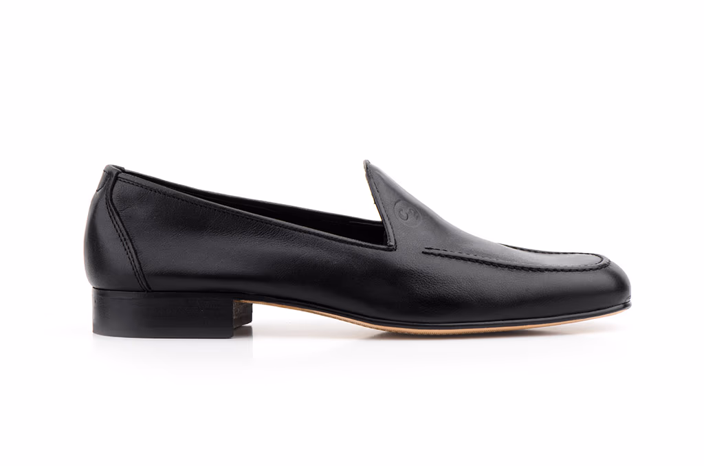 Zapatos Hombre Piel Negro Suela de Cuero Julio Iglesias Nikkoe ref. 301j