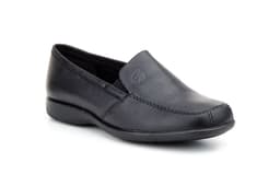 Zapatos Mujer Piel Negro Alto Estilo ref. 545