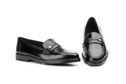 Zapatos Hombre Piel Negro  Calidad ref. 013