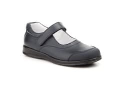 Zapatos Niña Piel Marino Colegial Serna ref. 8029p