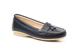 Kiowa Women Navy Leather Tassels Metal Antonella ref. 2034