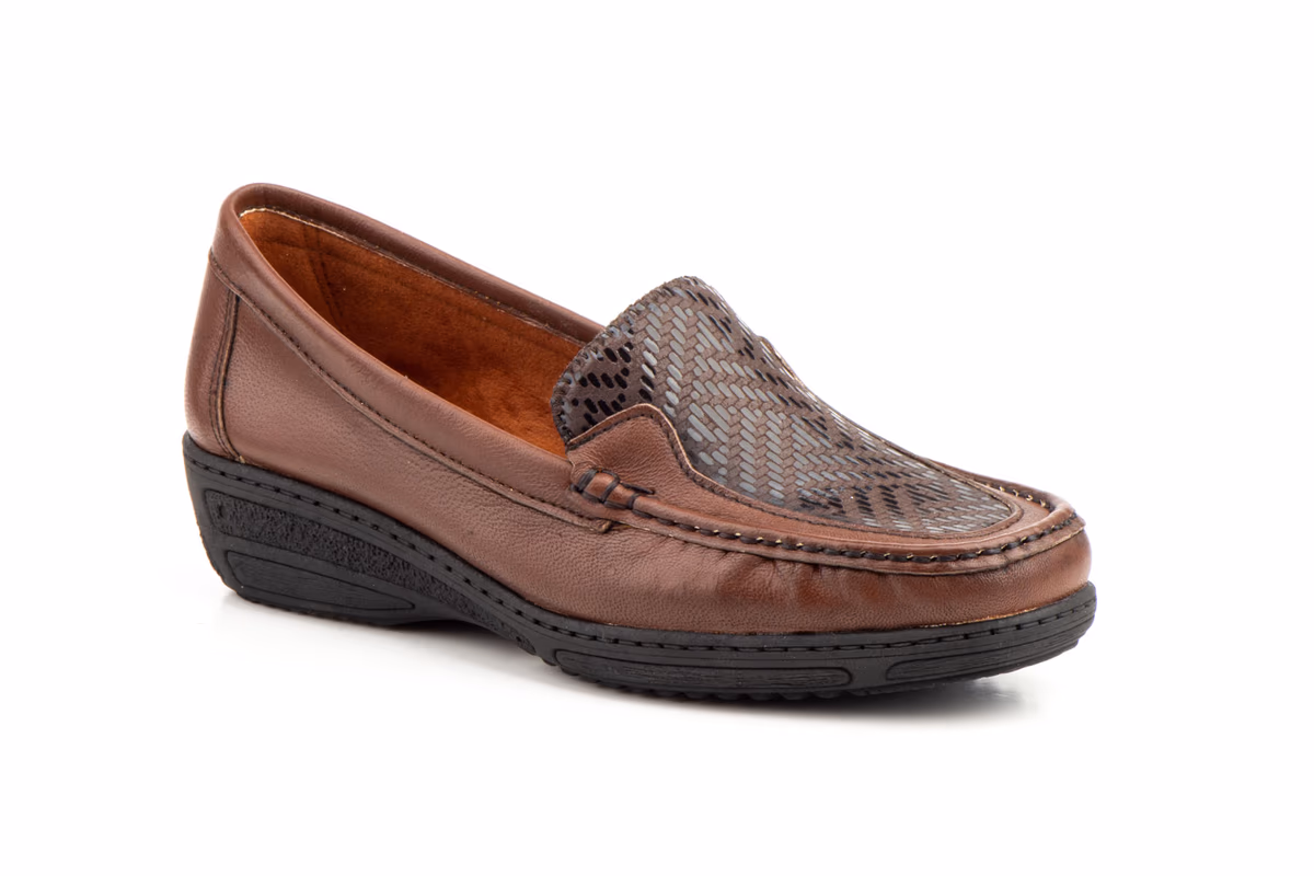 Kiowa Mujer Piel Marrón Cuña Antonella ref. 3060