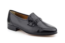 Zapatos Hombre Piel Negro Suela de Cuero Nikkoe ref. 165
