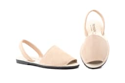 Women's Menorquinas Suede Leather Muse Menorquinas ref. 6700