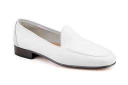 Zapatos Hombre Piel Blanco Suela de Cuero Julio Iglesias Nikkoe ref. 301j