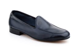 Zapatos Hombre Piel Marino Suela de Cuero Julio Iglesias Nikkoe ref. 301j