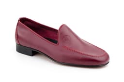 Zapatos Hombre Piel Burdeos Suela de Cuero Julio Iglesias Nikkoe ref. 301j