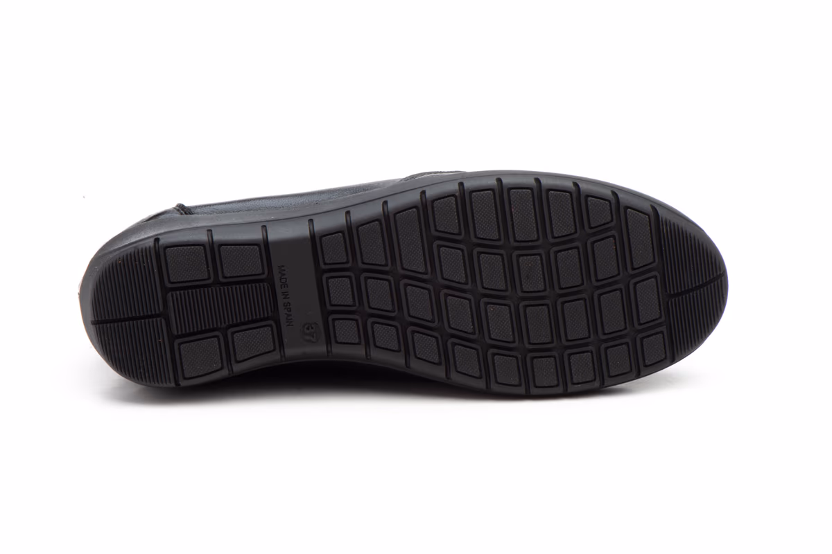 Zapatos Mujer Piel Negro Elásticos JAM ref. 5567