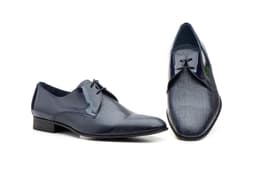 Zapatos Hombre Derby Charol Marino Carlo Garelli ref. 3247