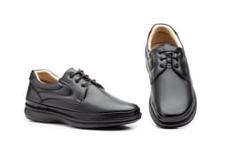 Zapatos Hombre PIel Negro Cordones Cactus ref. CT-9003