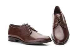 Zapatos Hombre Piel Marrón Cordones Ibérico ref. GI-9024