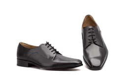 Zapatos Hombre Piel Negro Ibérico ref. 4007