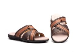 Sandalias Hombre Piel Marrón Ibérico ref. IB-2021