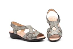Sandalias Mujer Piel Negro Otras marcas ref. 421