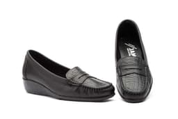Kiowa Mujer PIel Negro Antifaz Cuña Antonella ref. 3125