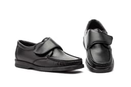 Kiowa Hombre Piel Negro Cierre Tipo Velcro CalzaLine ref. CL-C330