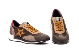 Deportivos Hombre Piel Marrón Estrella Route 83 ref. R83-7545