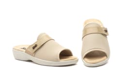 Women's Lycra Sandals Beige BioUp BioUp ref. TS-1416