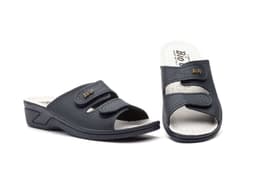 Women's Blue Leather Clogs with Buckle BioUp BioUp ref. TS-975