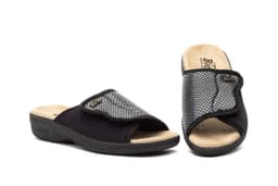 Women's Sandals Black Lycra BioUp BioUp ref. TS-1418