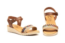 Sandalias Mujer Piel Cuero Multi JAM ref. 3199