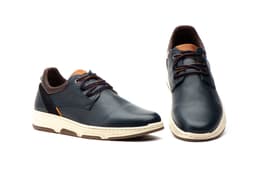 Zapatos Hombre Piel Marino Cordones Route 83 Route 83 ref. R83-8429