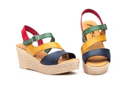 Sandalias Mujer Piel Multicolor Calzados DSD ref. DSD-126