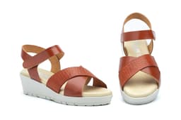 Sandalias Mujer Piel Cuero JAM ref. 3135
