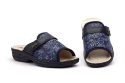 Women's Navy Velcro Clogs BioUp ref. TS-1516
