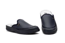 Zuecos Hombre Frender Piel Marino BioUp ref. TS-653