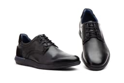 Zapatos Hombre PIel Negro Cordones Ibérico ref. TT-231103-B