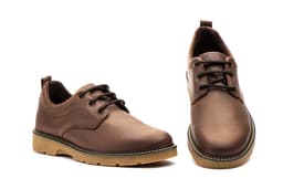 Zapatos Hombre Piel Marrón Cordones Route 83 ref. R83-3001