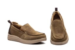Men's Boat Shoes Healthy Nobuck Leather Route 83 ref. RS24201-17
