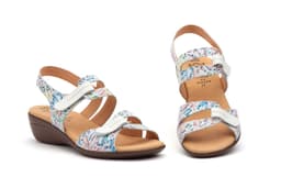 Sandalias Mujer Piel Blanco JAM ref. AT-3452