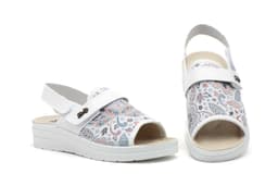 Zuecos Mujer Blanco Velcro BioUp ref. TS-1716/V