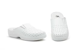Zuecos Anatómicos Enfermera Blanco Perforado BioUp ref. TS-530