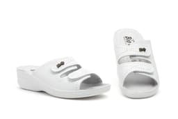 Zuecos Mujer Blanco Velcro BioUp ref. TS-375