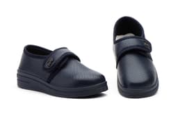 Zapatos Mujer Marino Perforado Velcro BioUp ref. TS-P730
