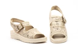 Zuecos Mujer Beige Hebilla BioUp ref. TS-24725