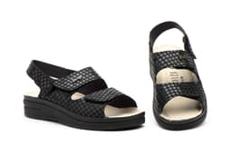 Zuecos Mujer Negro Velcro BioUp ref. TS-780/R/V