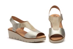 Sandalias Mujer Piel Cava Alto Estilo ref. AE-3308