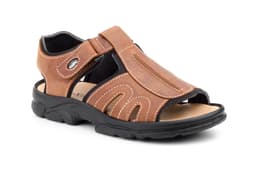 Sandalia Bio Hombre Piel Cuero Morxiva ref. 7017