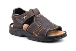 Sandalias Californiana Bio Hombre Piel Marrón Morxiva Morxiva ref. 7008