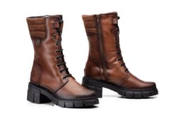 Women's Leather Military Boots Ibérico Ibérico ref. 5790