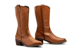 Women's Cowboy Boots Nappa Leather Cuban Heel Par y Medio ref. PYM-940