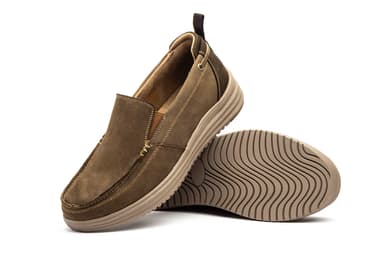 Men's Boat Shoes Healthy Nobuck Leather Route 83 ref. RS24201-17