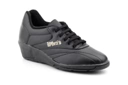 Deportivos Aeróbic Negro Cuña Cordones Wheti's ref. 806