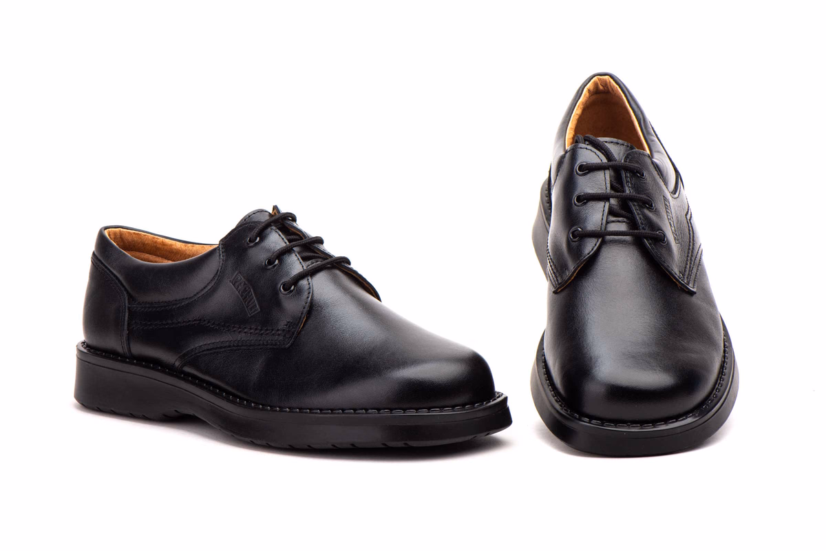 Chaussures Enfant Cuir Lacets Scolaire Pachuli ref. PCL-220