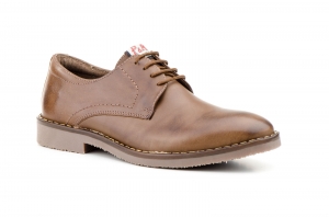 Zapatos Hombre Piel Marrón  -  Ref. PA-1516 Marrón